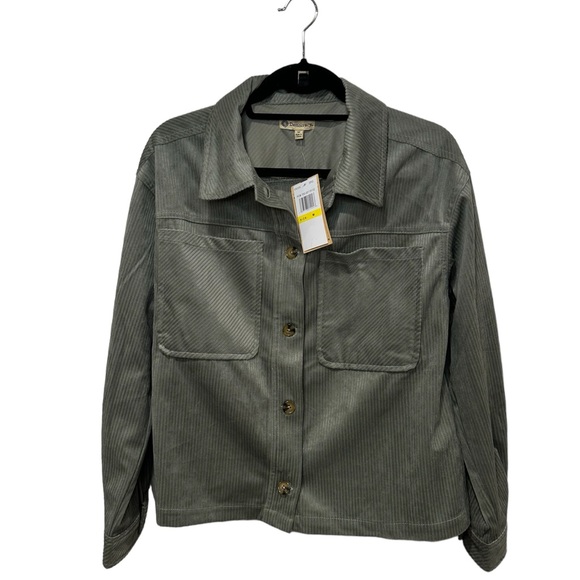 Democracy Corduroy Shirt Jacket - Picture 3 of 7